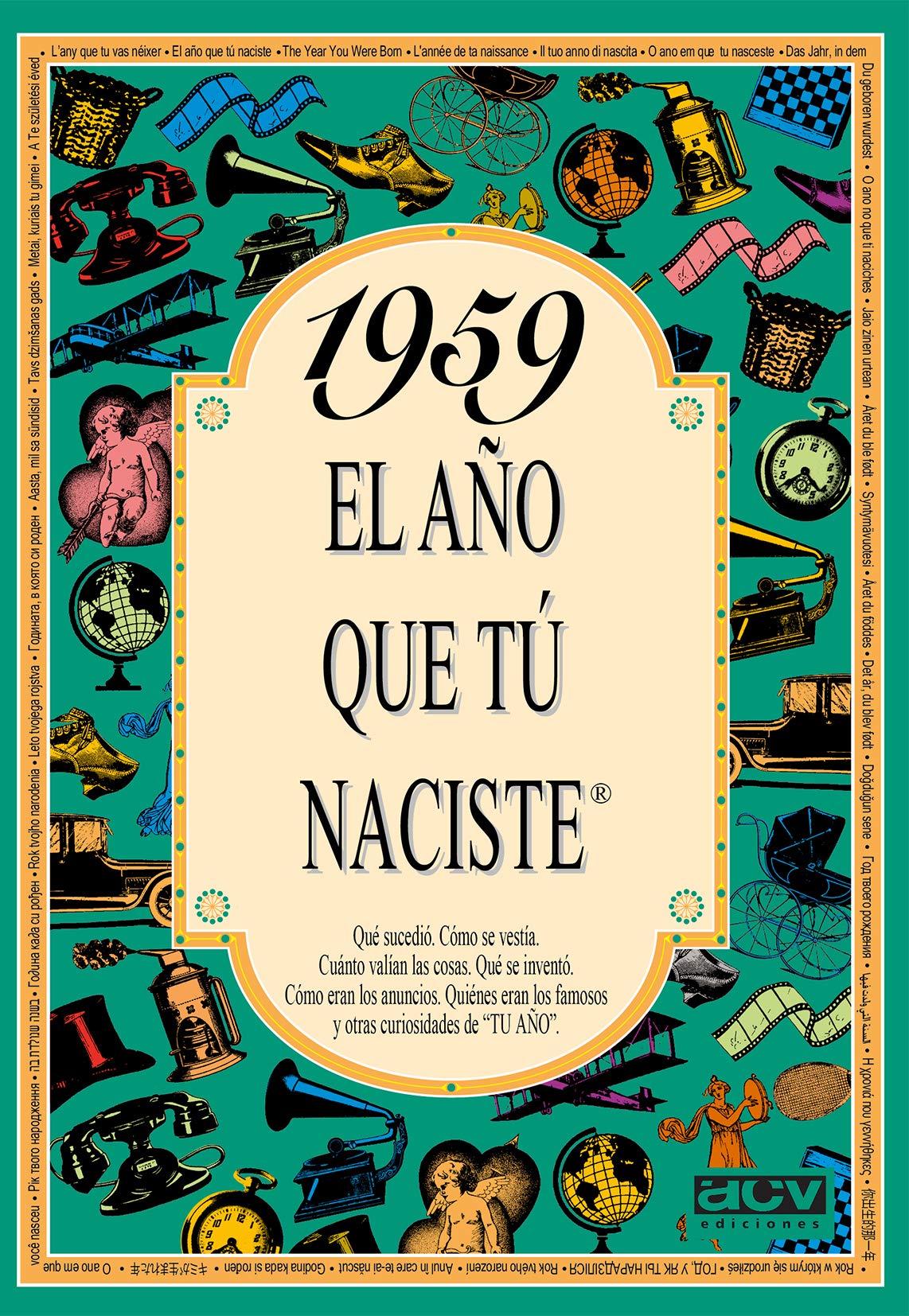 1959 El año que tú naciste Lifestyle Books
