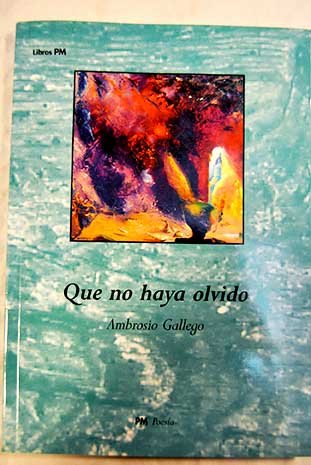 Que no haya olvido Books