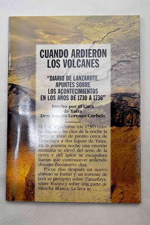 Cuando ardieron los volcanes Books