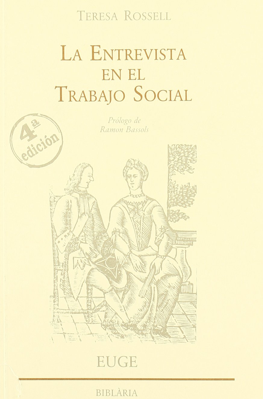 La entrevista en el trabajo social book