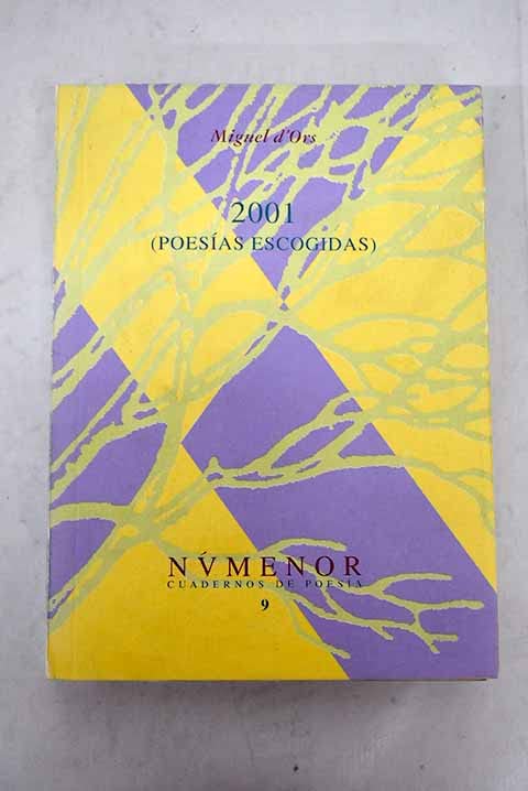 Poesias Escogidas 2001 - Numenor Cuadernos 9 - Books