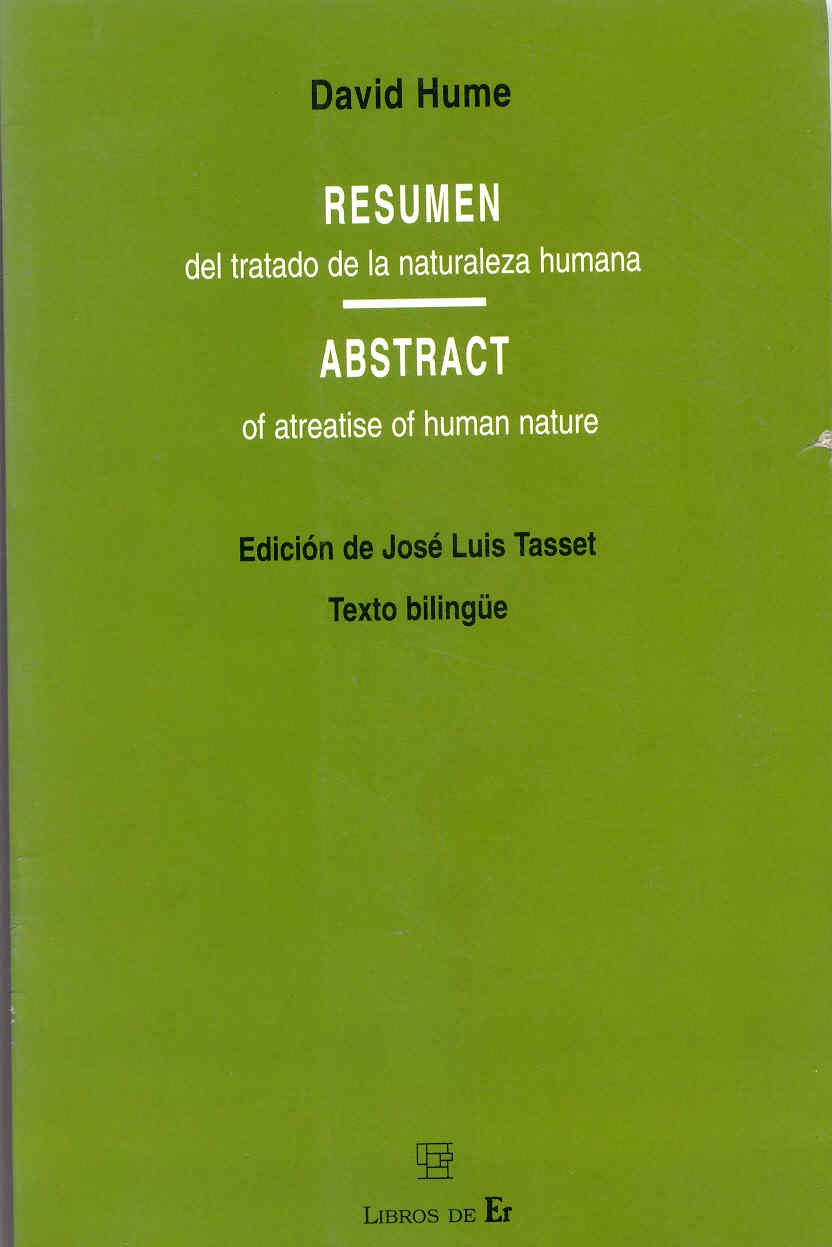 Resumen del tratado de la naturaleza humana Philosophy