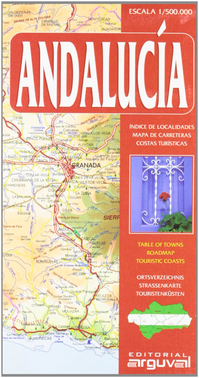 MAPA CARRETERAS ANDALUCÍA (MAPAS DE CARRETERAS) Maps & Plans