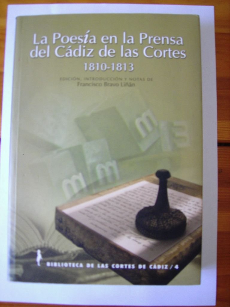 Poesia en la prensa de Cádiz de las Cortés 1810-1813 book