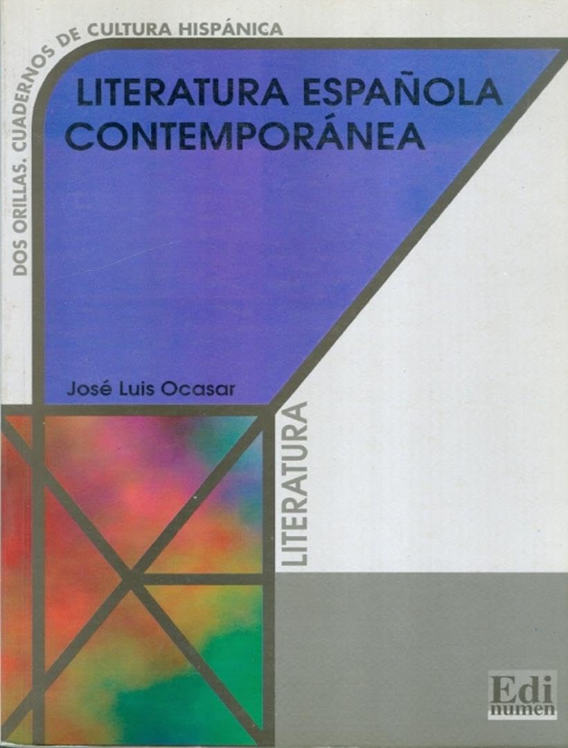Literatura española contemporánea Contemporary literature