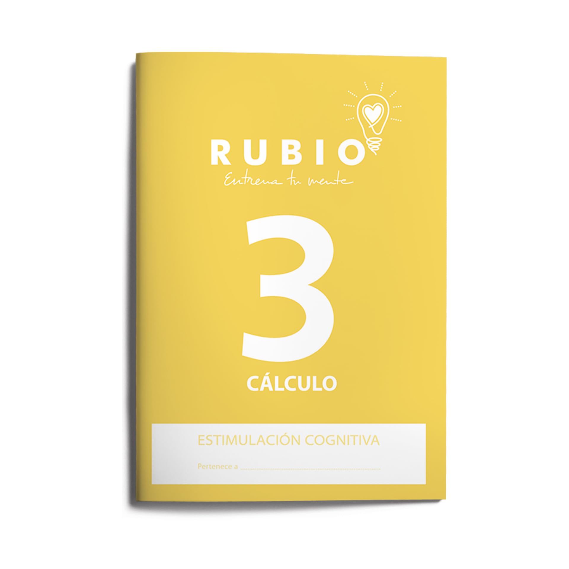 Estimulación cognitiva: cálculo 3 book