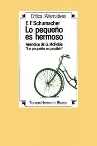 Lo pequeño es hermoso. book