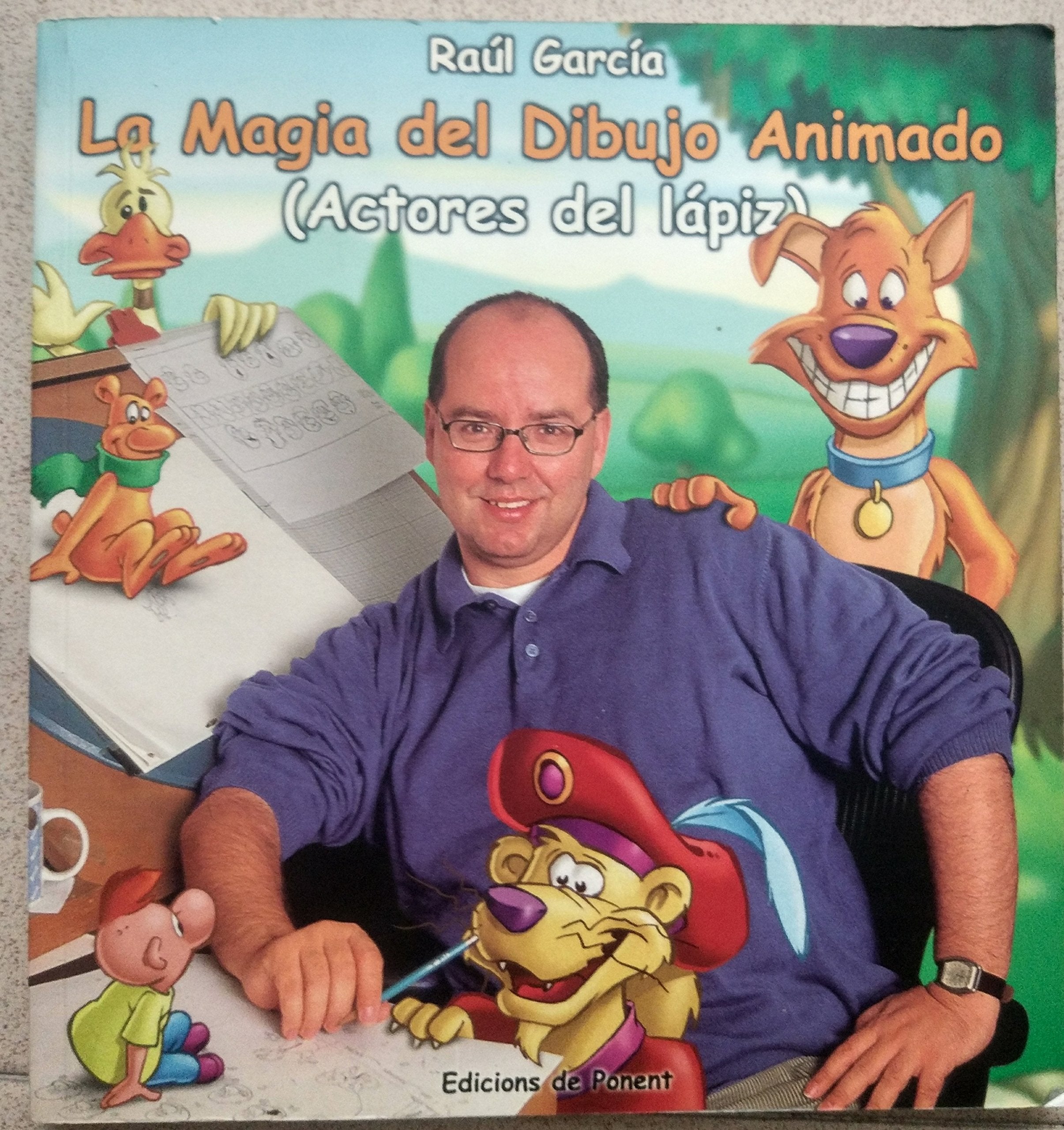 La magia del dibujo animado: Actores del lápiz book