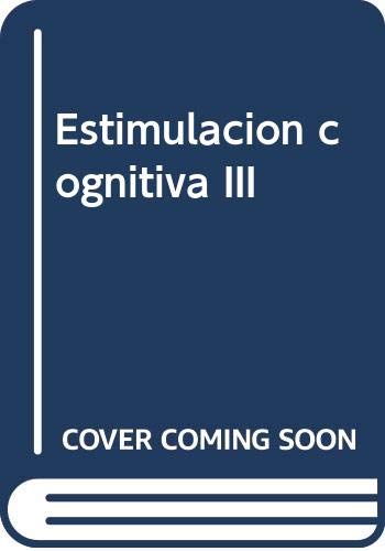 Estimulación cognitiva III book