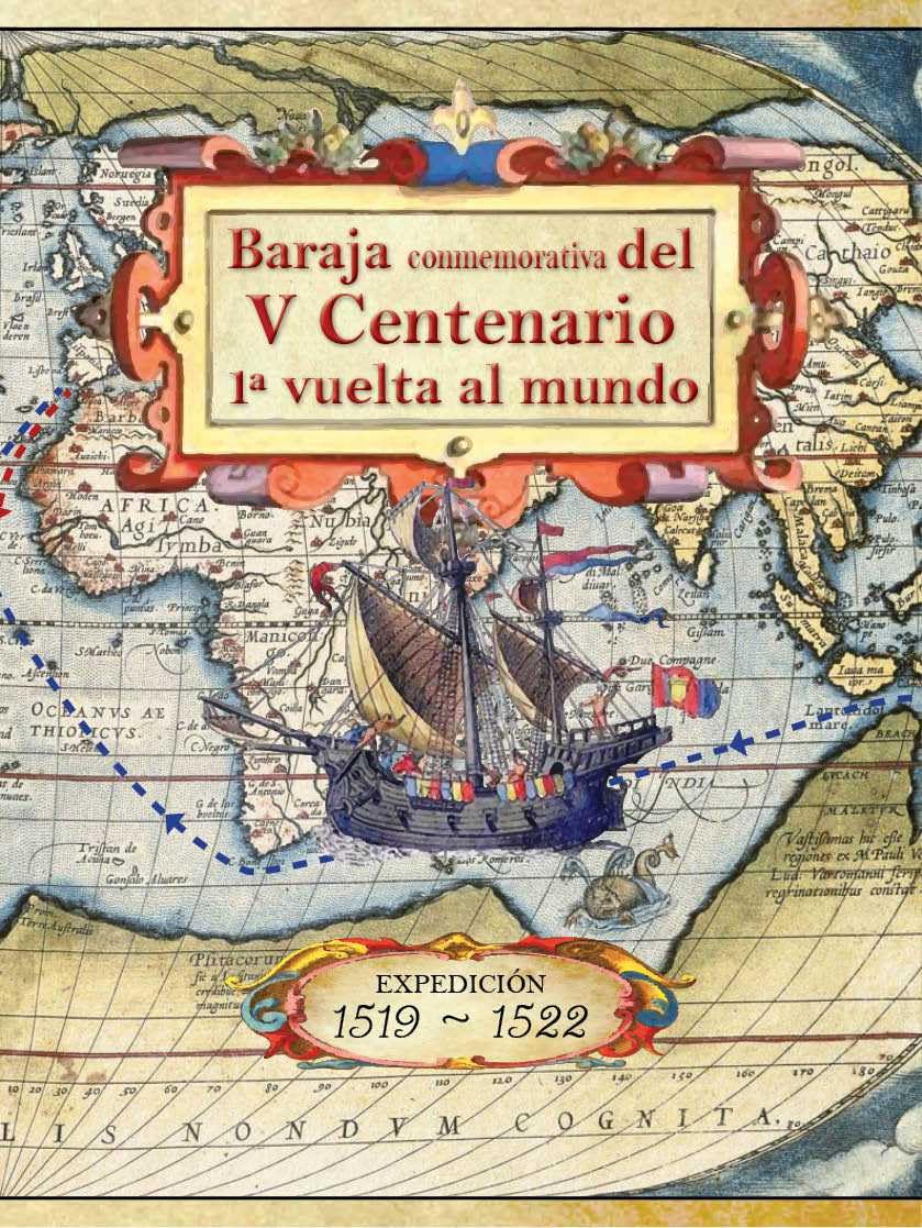 Baraja conmemorativa V centenario de la 1ª vuelta al mundo. EDICION ESPECIAL Books