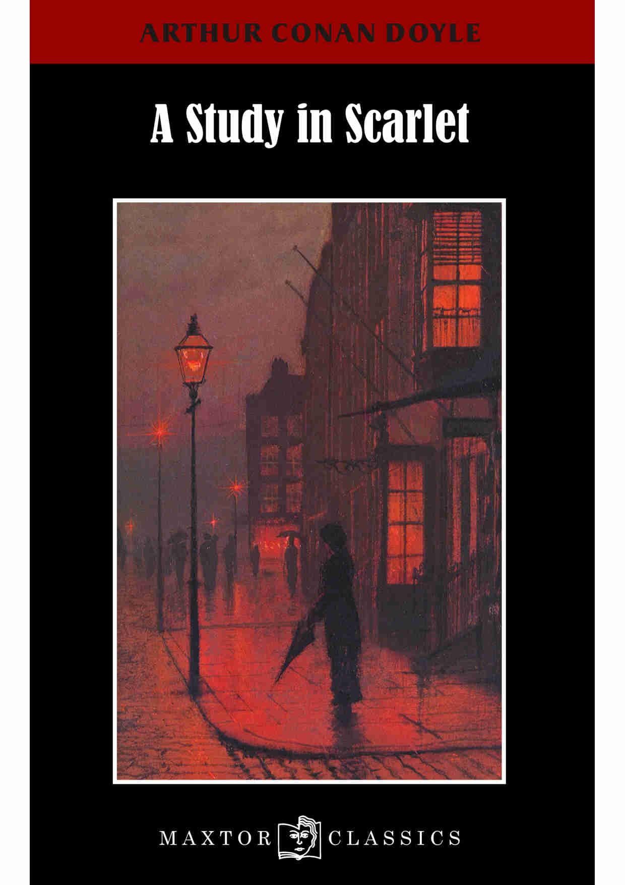 Product Image: A study in scarlet (Maxtor Classics, Band 14)