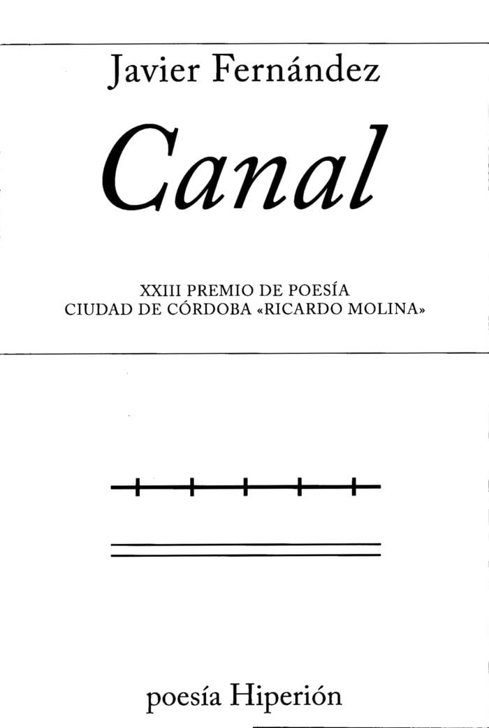 Canal: XXIII Premio de Poesía Ciudad de Córdoba «Ricardo Molina» Poetry
