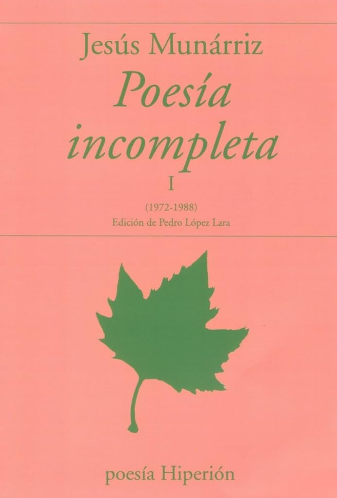 POESIA INCOMPLETA I Books