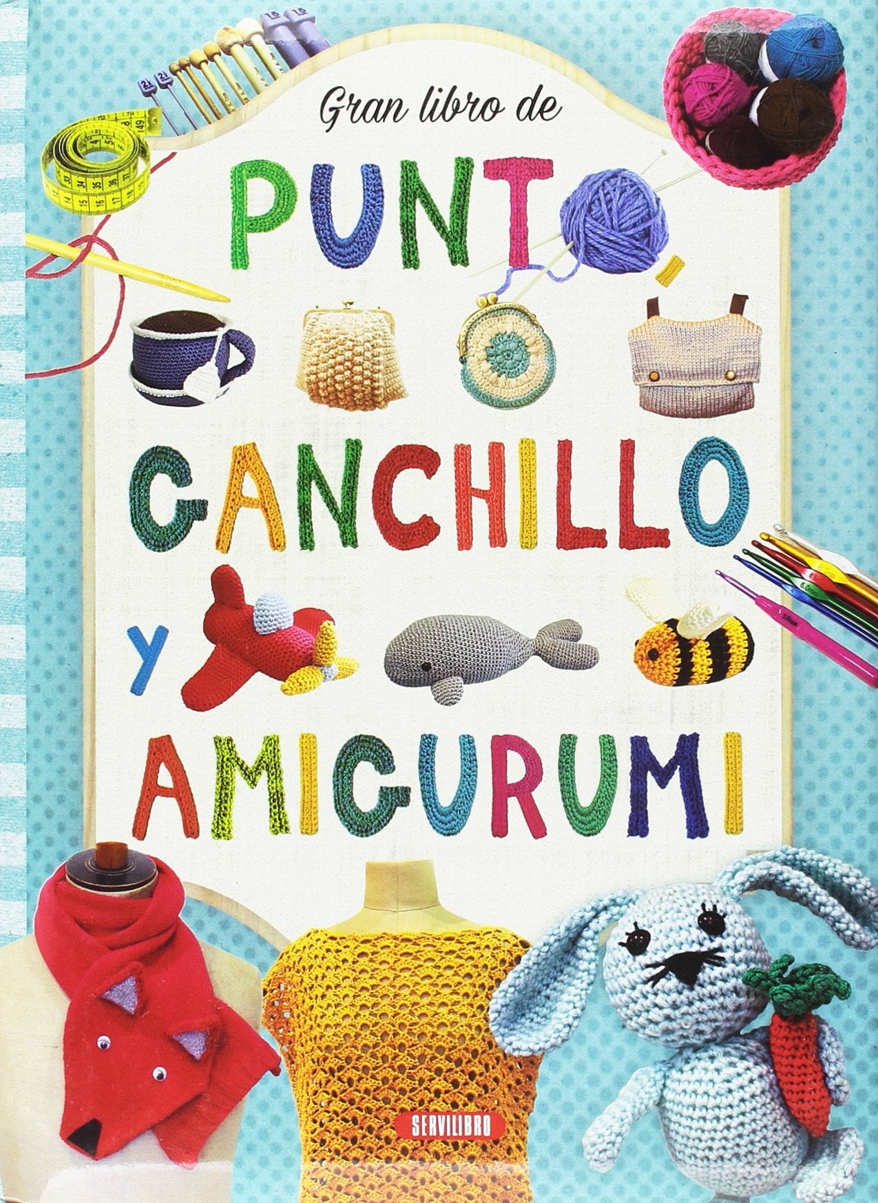 Gran libro de punto, ganchillo y amigurumi book