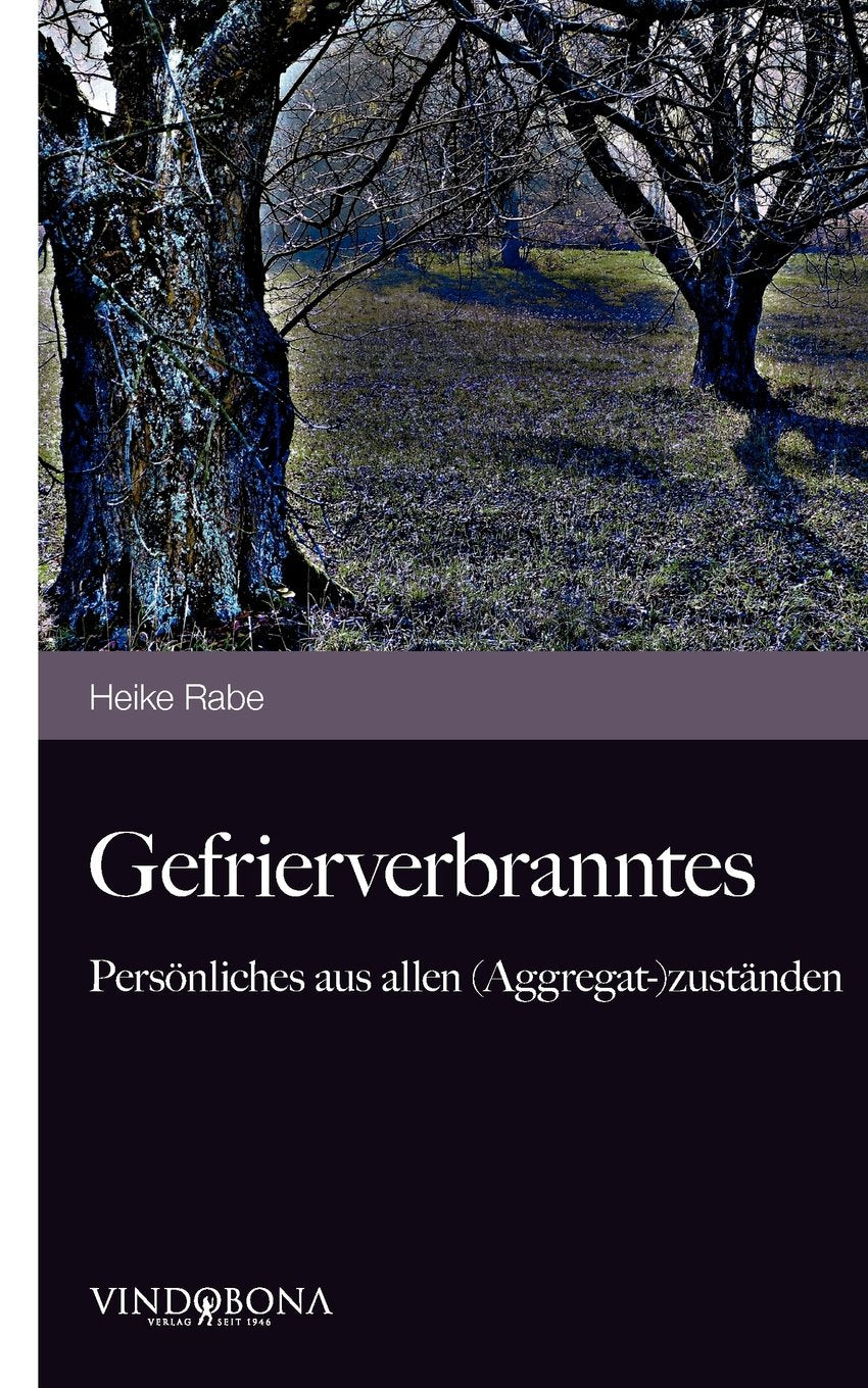 Gefrierverbranntes: Persönliches aus allen (Aggregat-)zuständen Poetry
