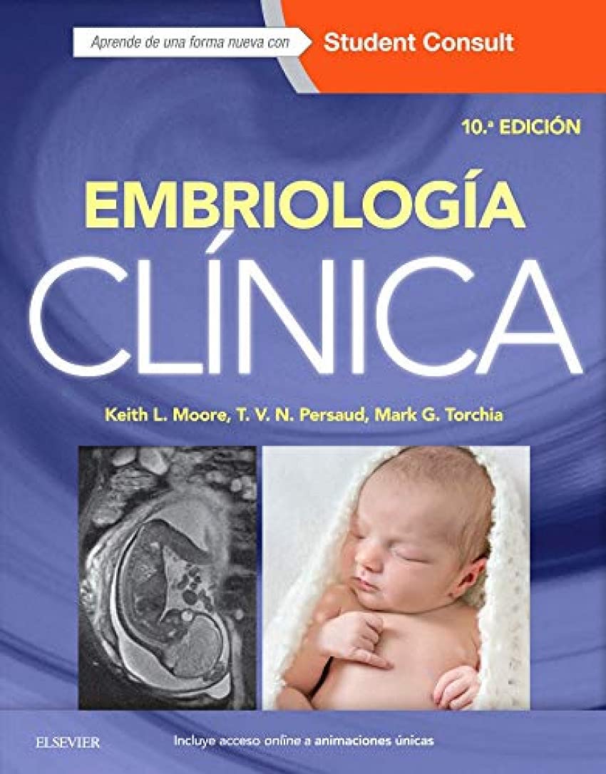Embriología clínica + StudentConsult (10ª ed.) book