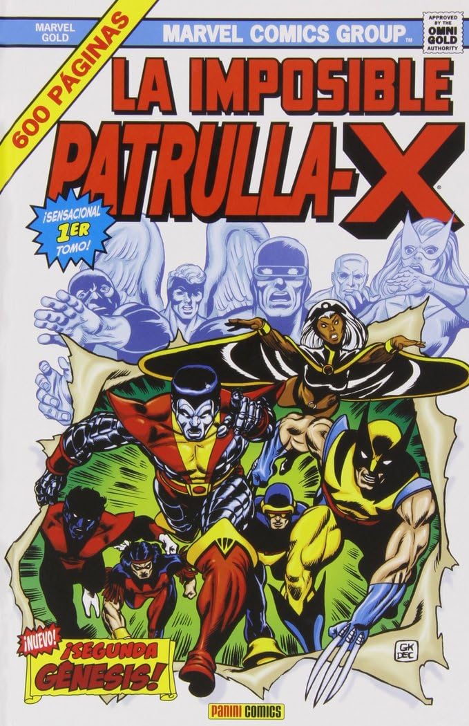 Marvel gold: la imposible patrulla-x ¡segunda genesis! 2nda edición book