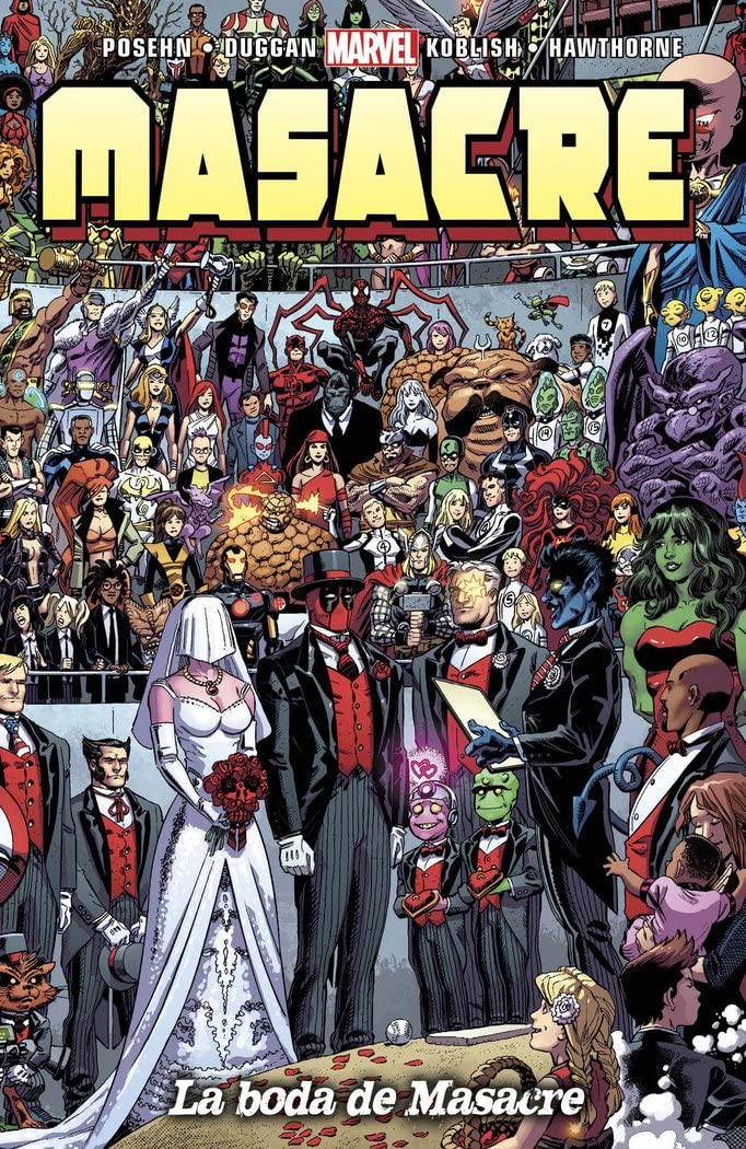 Masacre 18: La boda de Masacre (HEROES MARVEL TOMITO) Superheroes