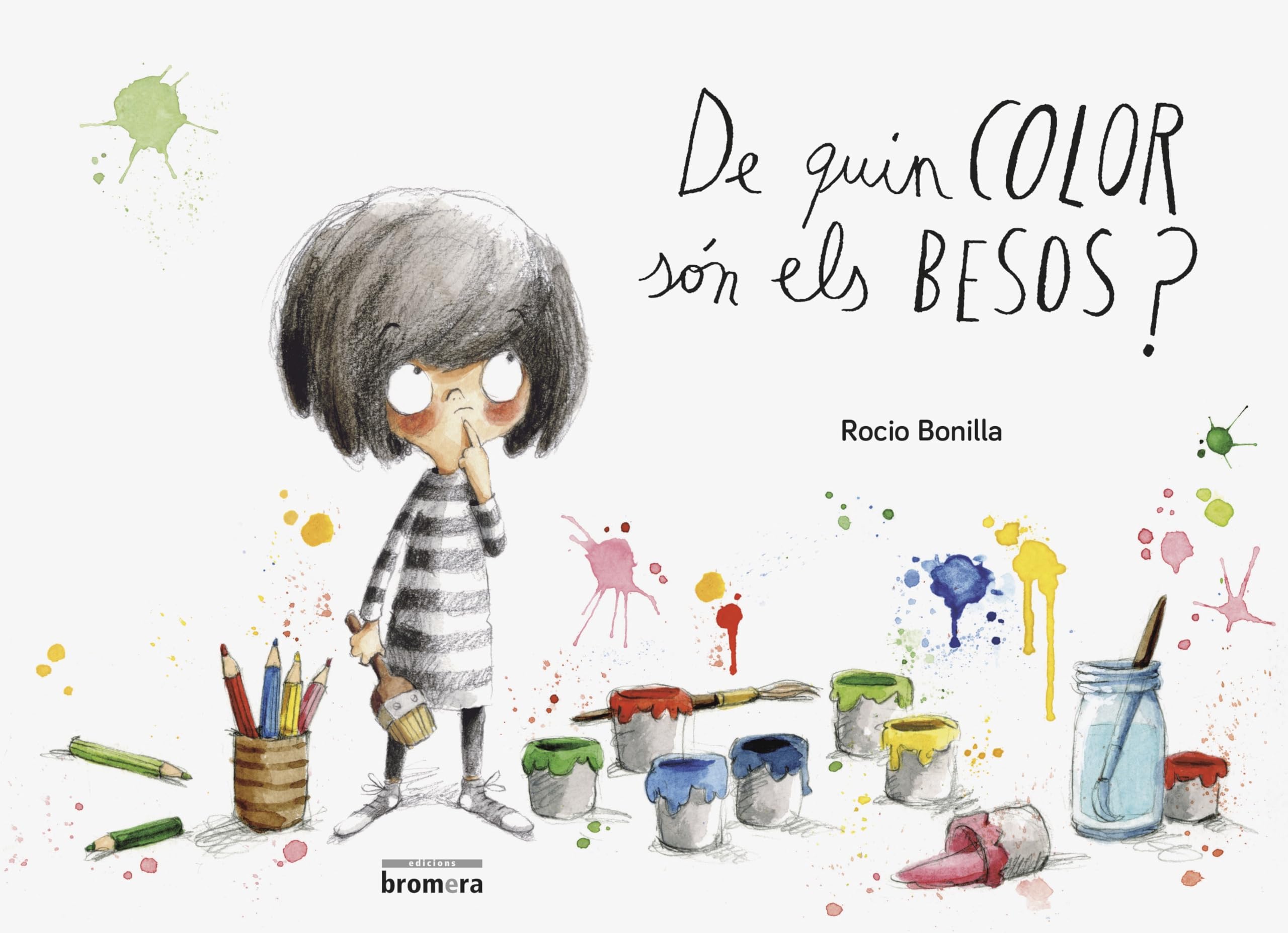 De quin color són els besos? book