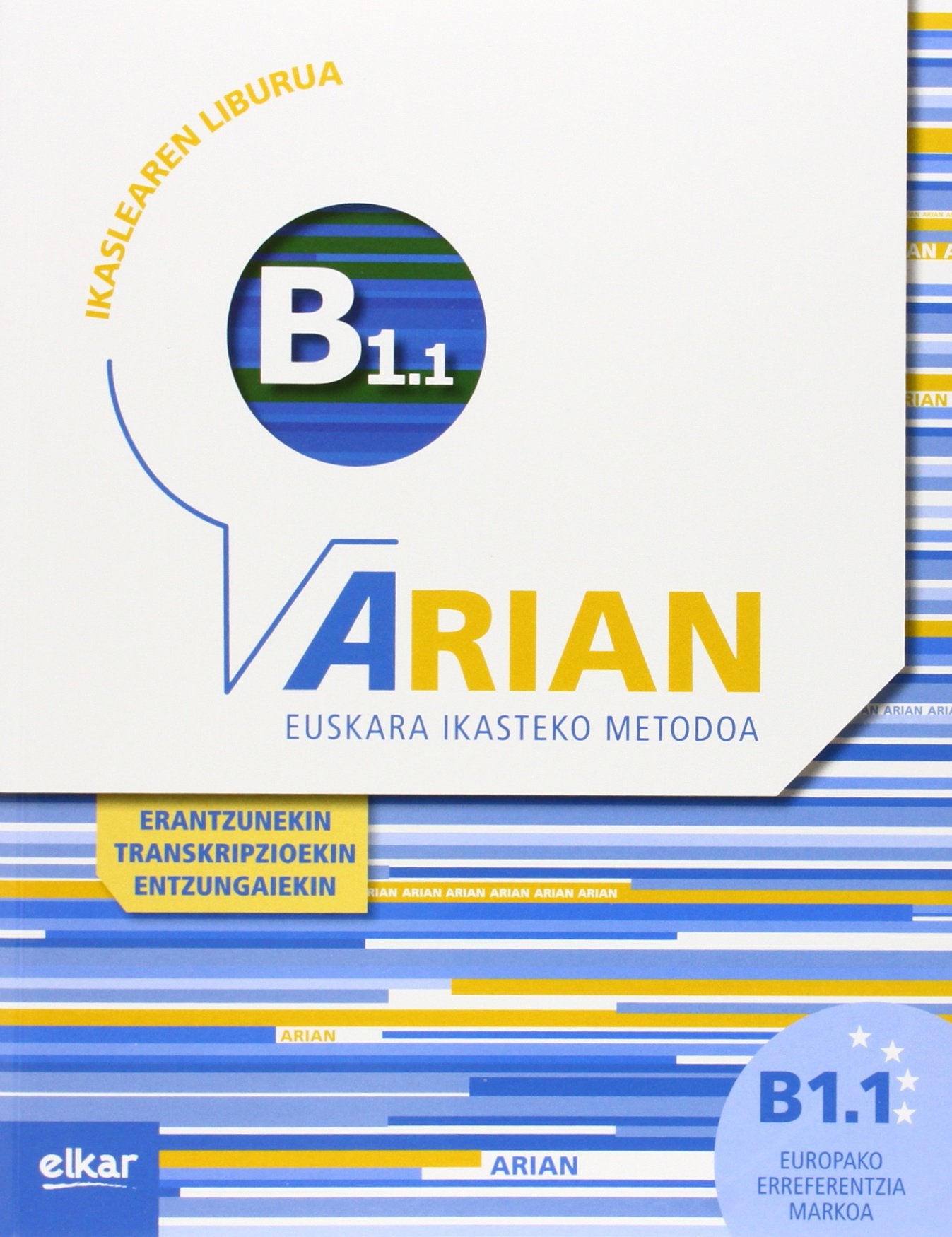 Arian b1.1 ikaslearen liburua book
