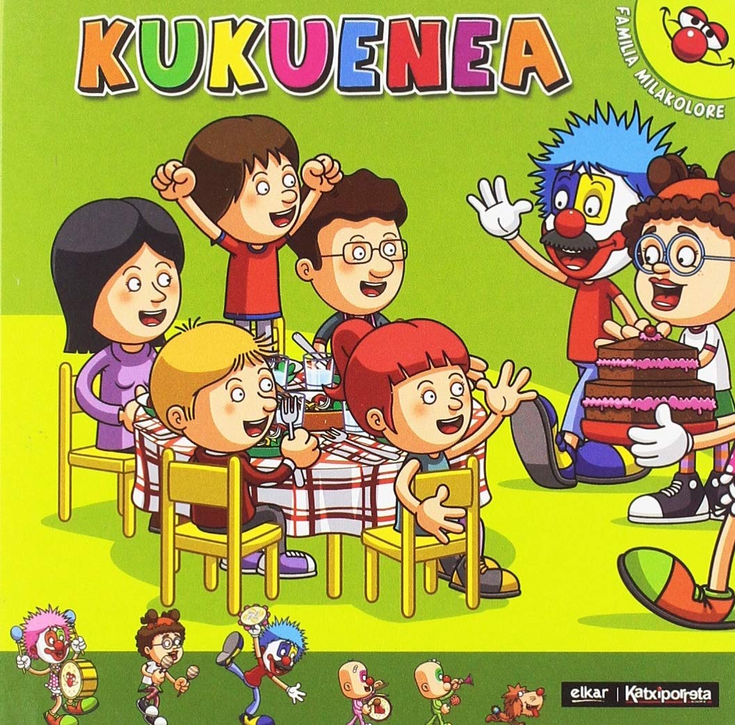 Kukuenea - familia mila kolore book