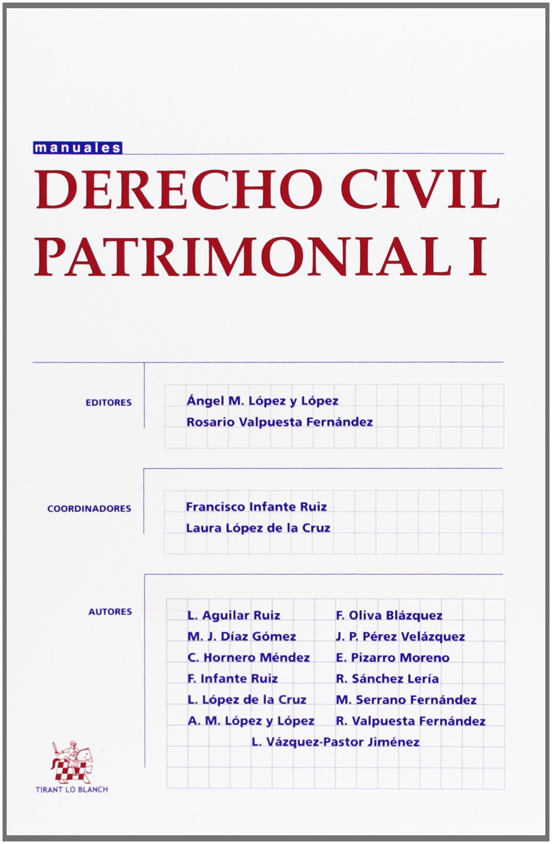 Derecho civil patrimonial I book