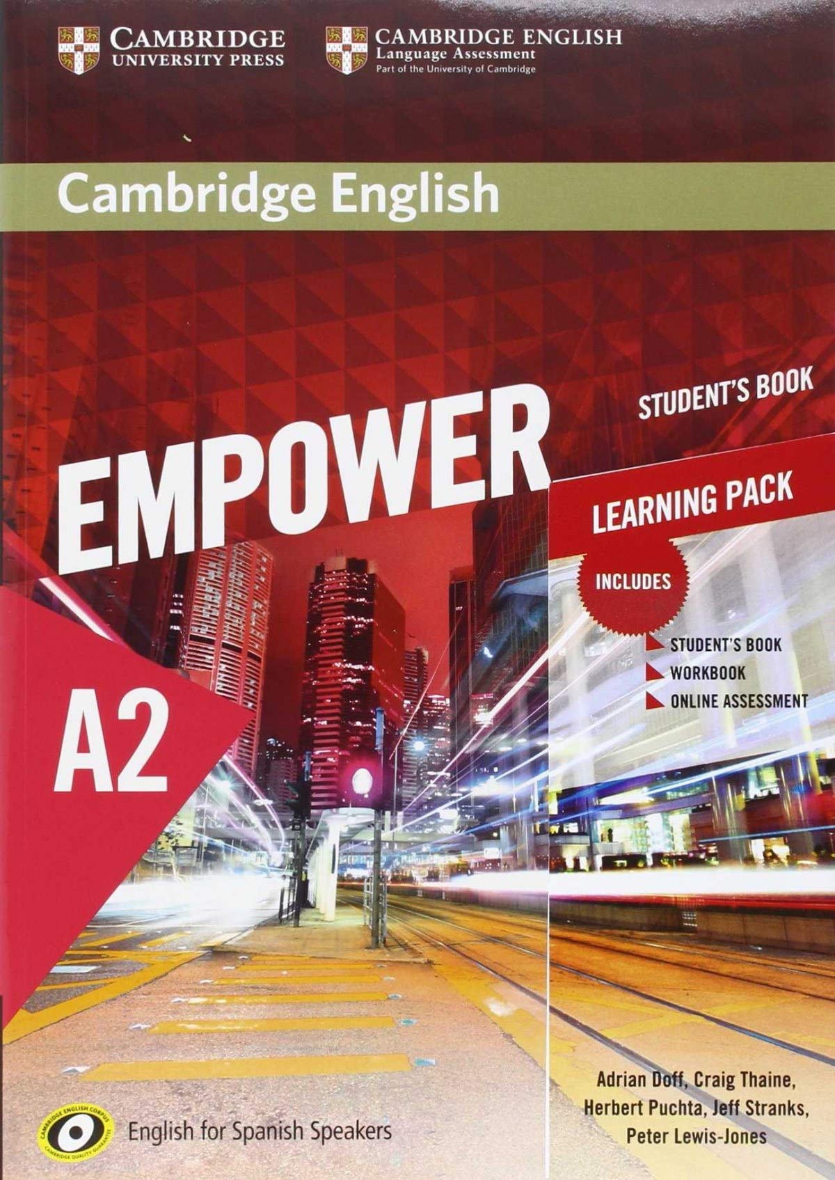 Cambridge English Empower for Spanish Speakers A2 Learning Pack + Online Assessment, Practice and Workbook book