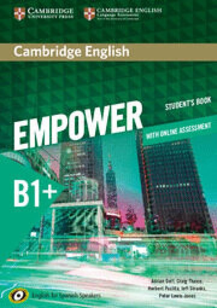 Cambridge English Empower for Spanish Speakers B1+ Student's Book with Online Assessment and Practice book