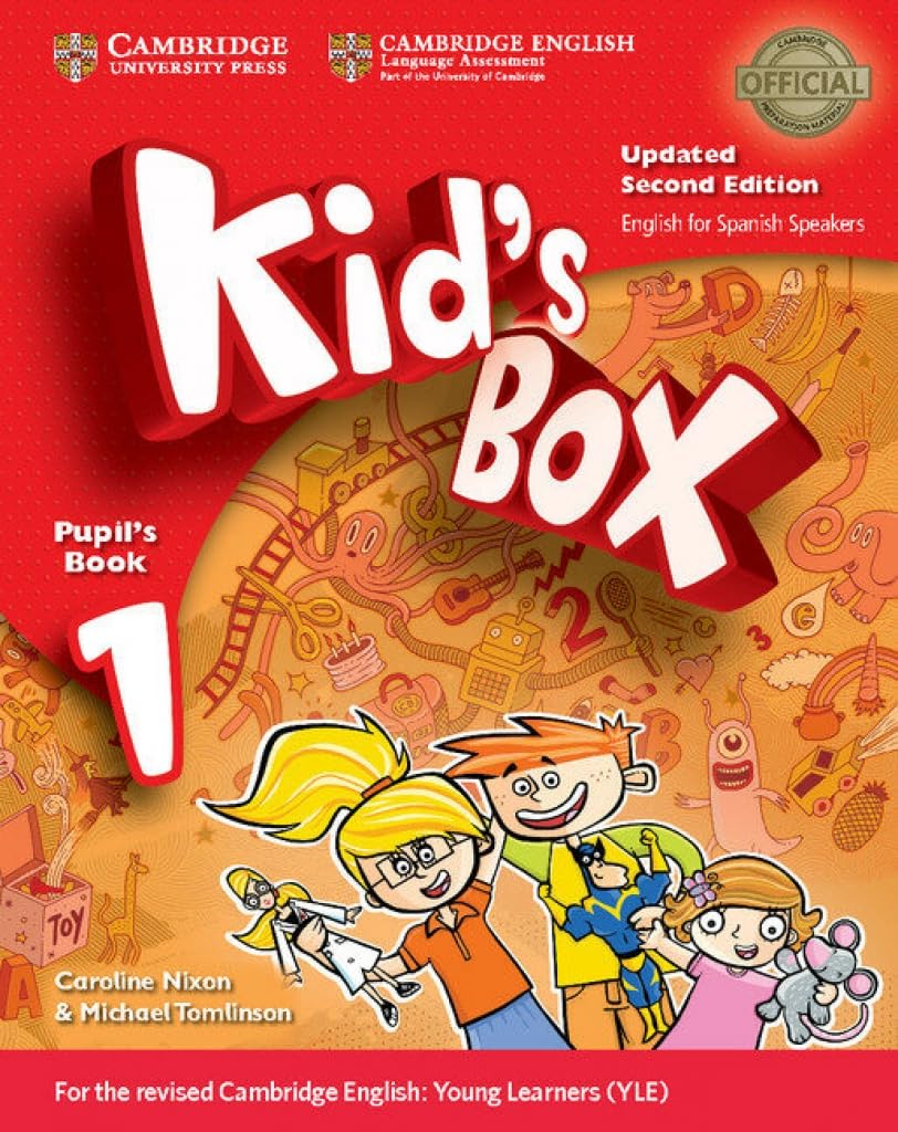 Kid's Box Level 1 Pupil's Book with My Home Booklet Updated English for Spanish Speakers Foreign Languages ​​& Dictionaries