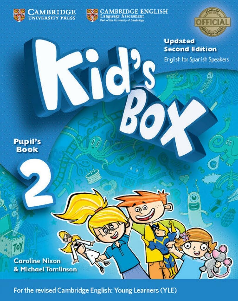 Kid's Box Level 2 Pupil's Book with My Home Booklet Updated English for Spanish Speakers Foreign Languages ​​& Dictionaries