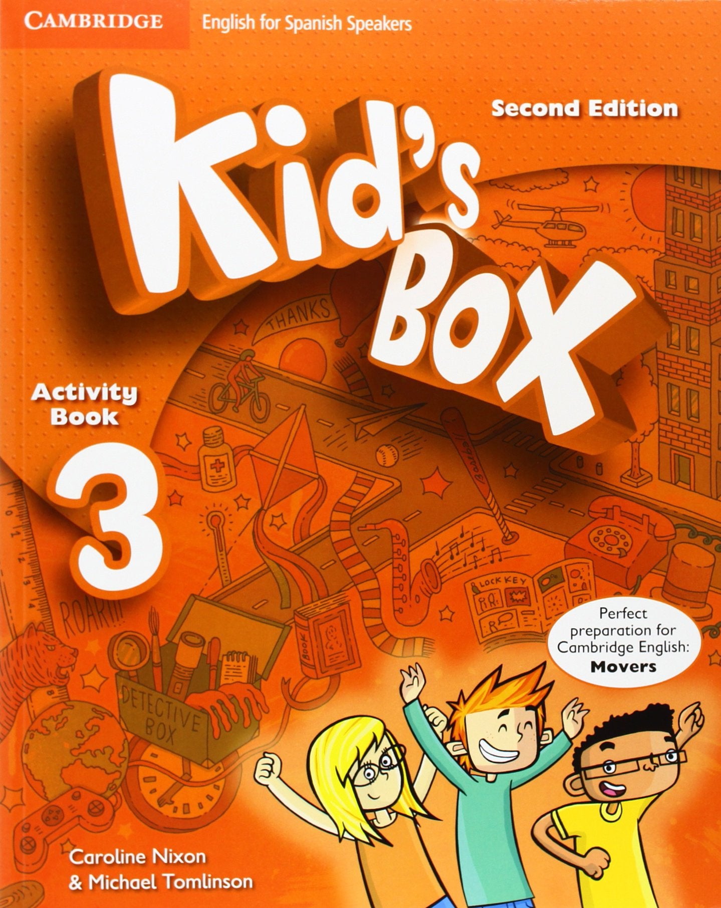 Kid's Box for Spanish Speakers Level 3 Activity Book with CD ROM and My Home Booklet 2nd Edition Foreign Languages ​​& Dictionaries