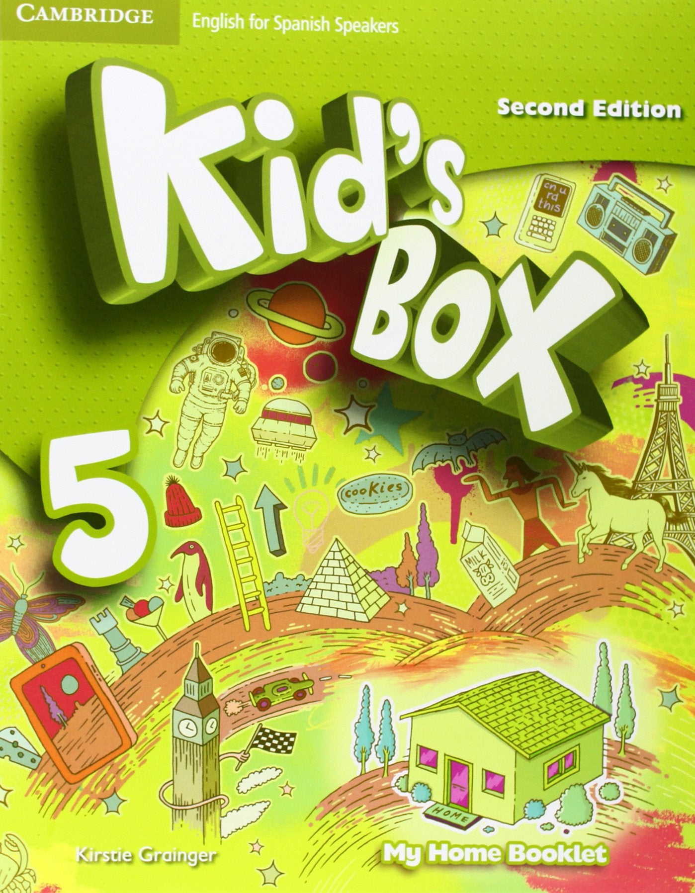 Kid's Box Level 5 Activity Book with CD ROM and My Home Booklet English for Spanish Speakers book