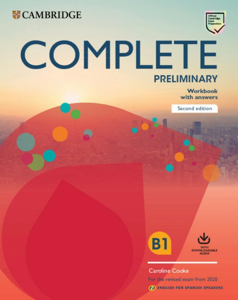 Complete Preliminary Workbook with Answers with Downloadable Audio English for Spanish Speakers Foreign Languages ​​& Dictionaries