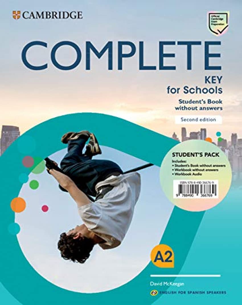 Complete Key for Schools for Spanish Speakers Student's Book without answers book