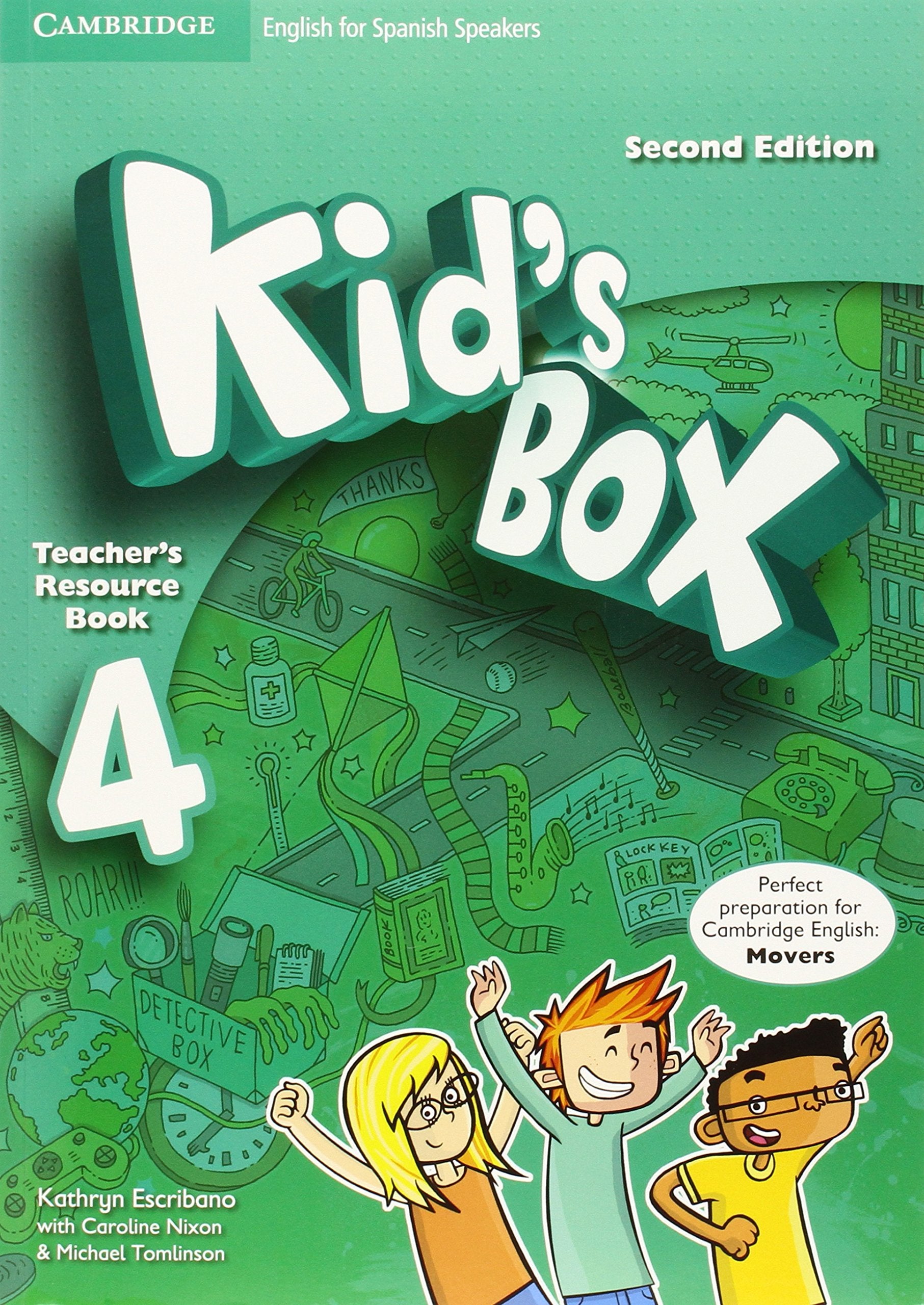 Kid's Box Level 4 Teacher's Resource Book with Audio CDs (2) English for Spanish Speakers book