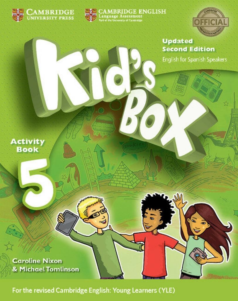 Kid's Box Level 5 Activity Book with CD ROM and My Home Booklet Updated English for Spanish Speakers book