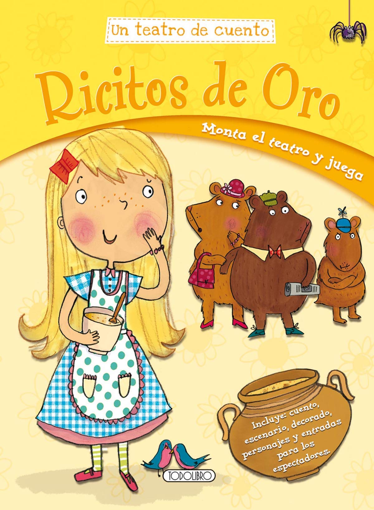 Ricitos de Oro. Monta El Teatro y Juega book