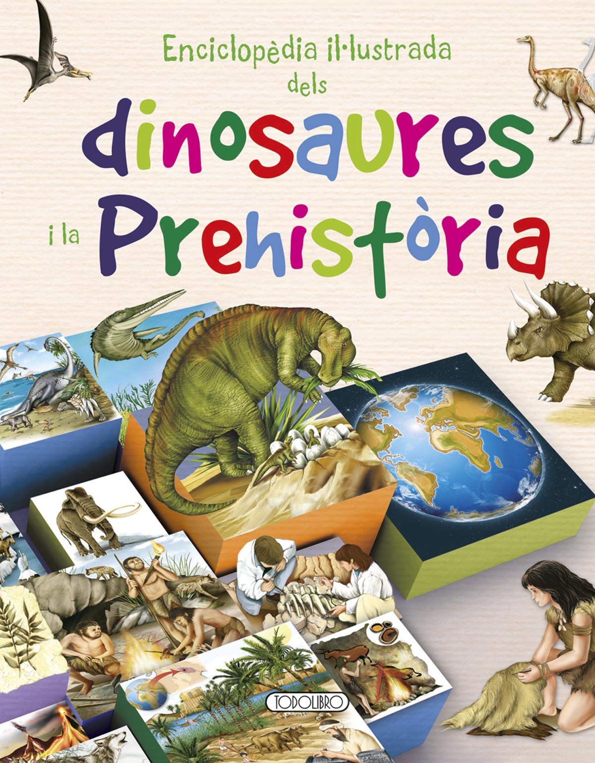 Enciclopedia ilustrada de dinosaurios y prehistoria book