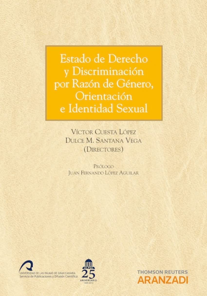 Estado de Derecho y Discriminación por Razón de Género, Orientación e Identidad Sexual Books