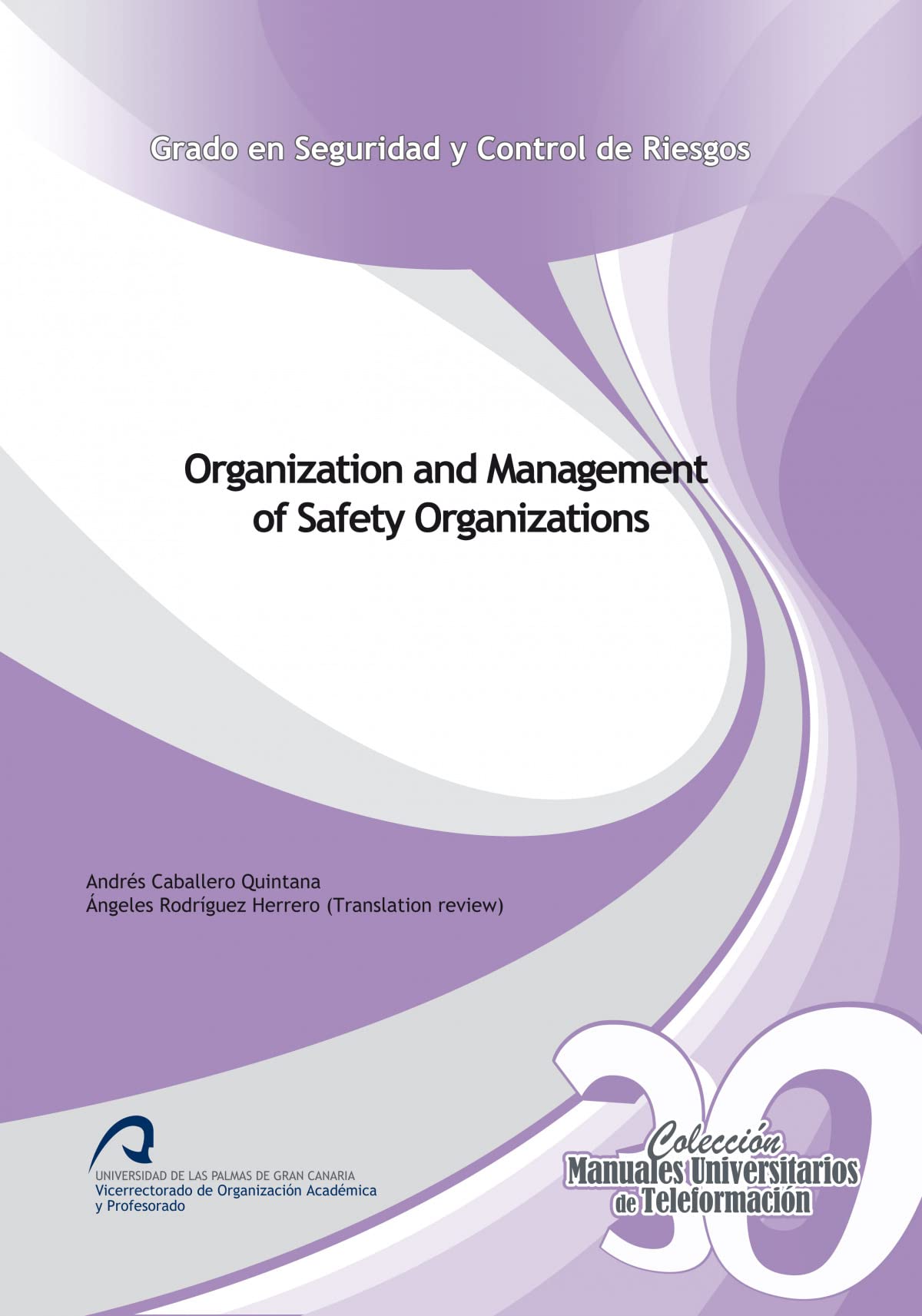 Organization and Management of Safety Organizations (Manuales Universitarios de Teleformación) Books