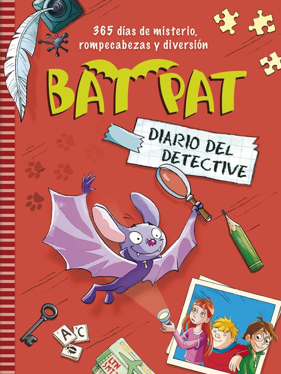 Diario del detective (Serie Bat Pat): 365 días de misterio, rompecabezas y diversión book