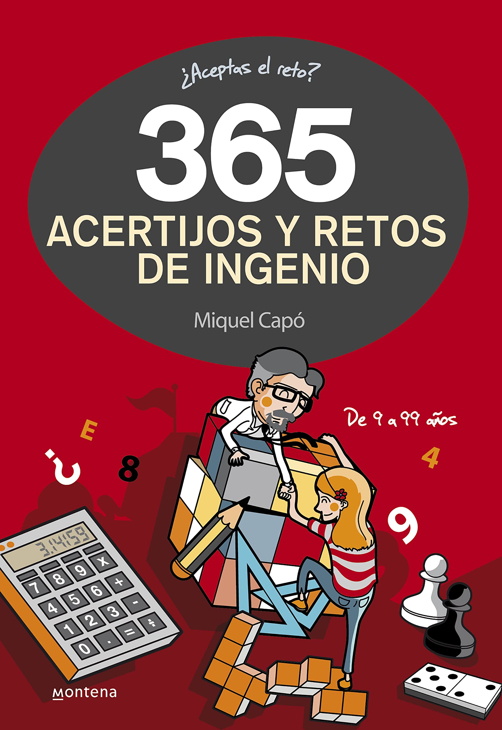 365 acertijos y retos de ingenio: Enigmas y acertijos para niños y niñas (No ficción ilustrados) Tiptoi & Games
