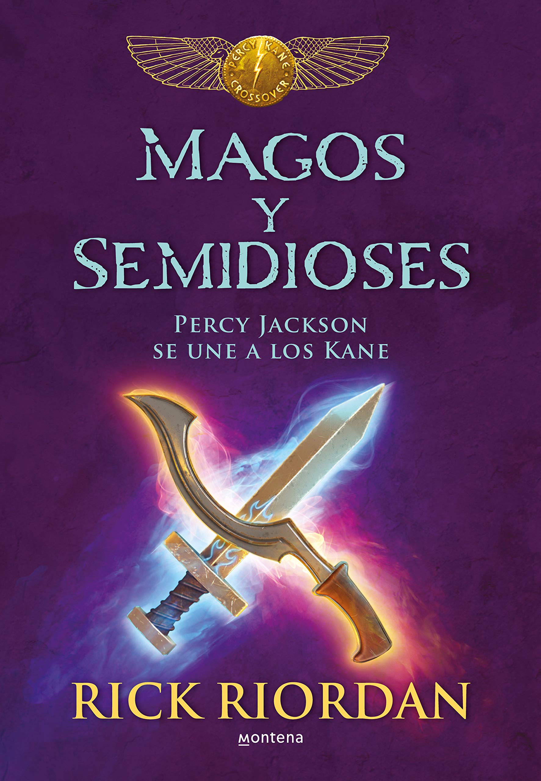 Magos y semidioses: Percy Jackson se une a los Kane book