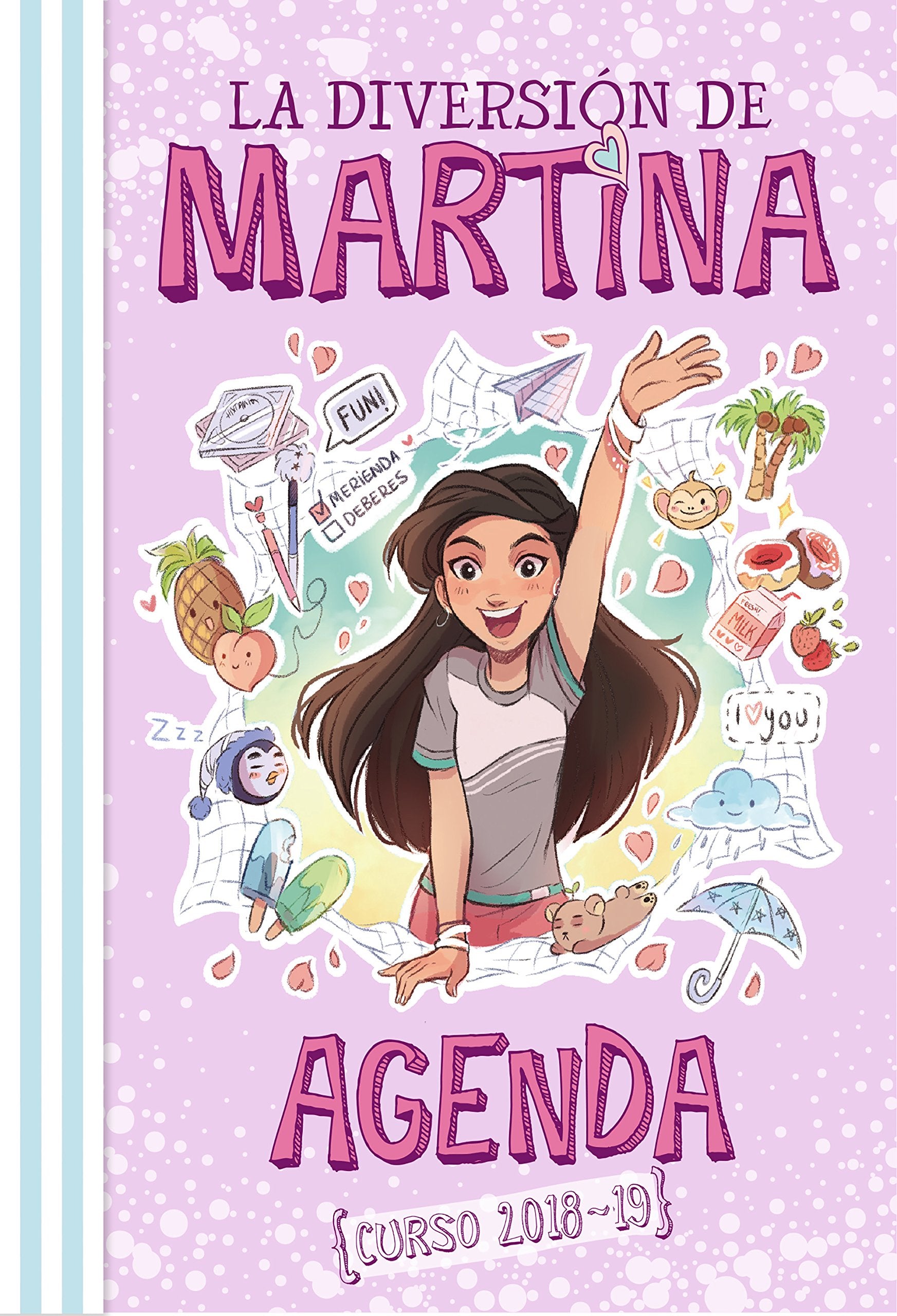 Agenda {Curso 2018-19} (La diversión de Martina) book