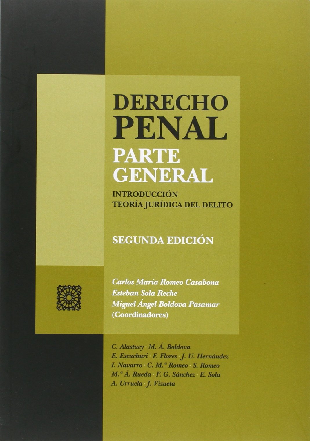 Derecho Penal. Parte General book