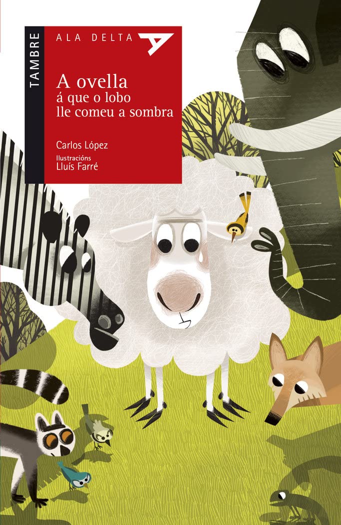 A ovella á que o lobo lle comeu a sombra book