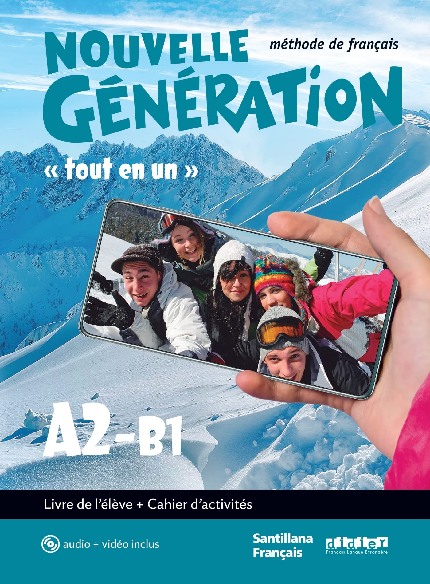 Nouvelle Génération A2 -B1 - Livre + Cahier + CD mp3 + DVD book