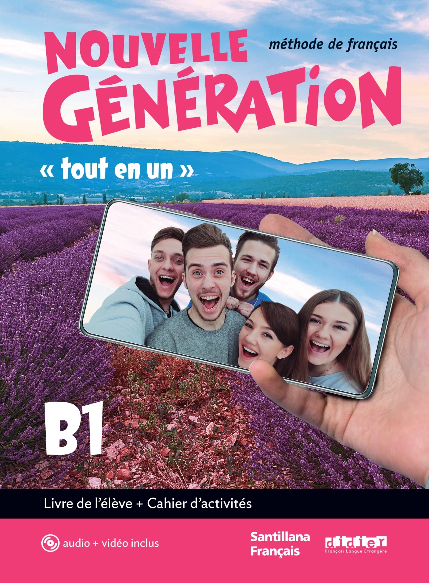 NOUVELLE GENERATION B1 LIVRE/EXERCICES+CD+DVD Foreign Languages ​​& Dictionaries