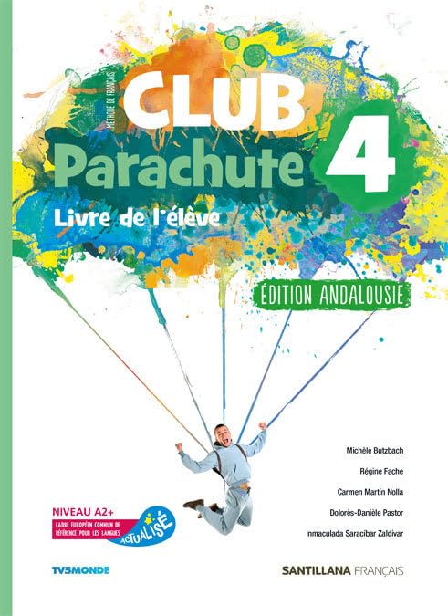 CLUB PARACHUTE 4 PACK ELEVE ANDALUCIA book