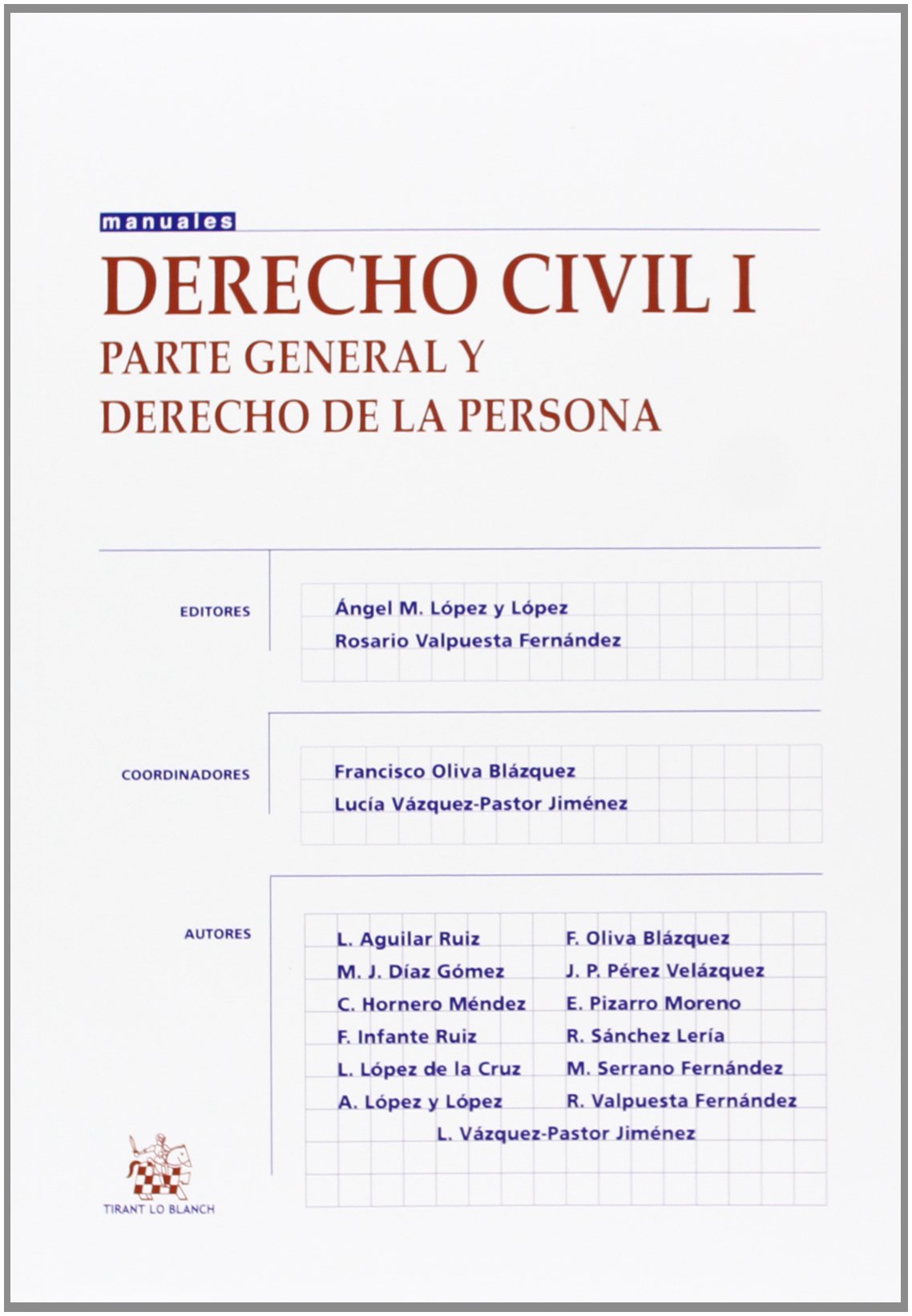 Derecho civil I Parte general y derecho de la persona book